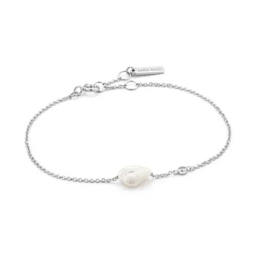 Ania Haie "Silver Pearl" Bracelet