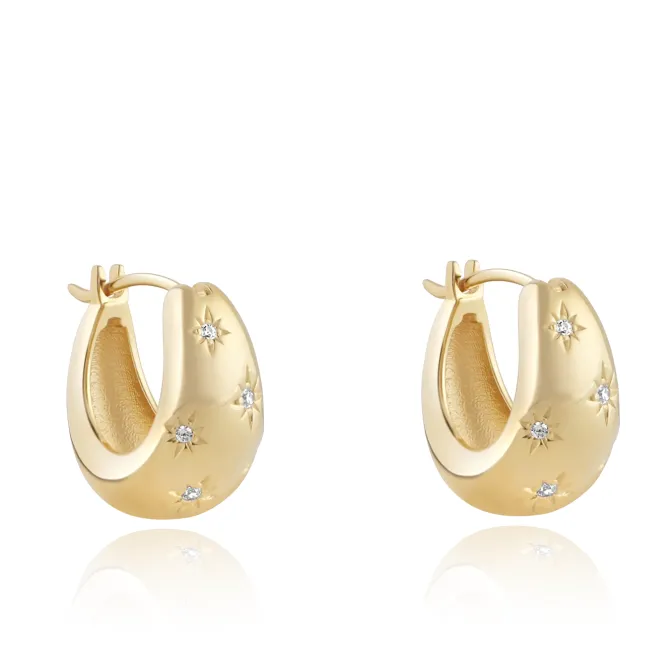 CHUNKY CZ STAR HUGGIES