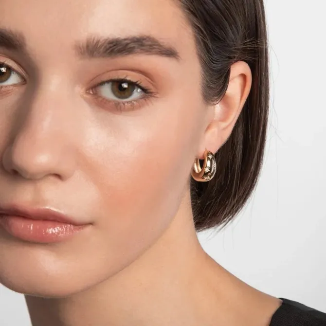 CHUNKY CZ STAR HUGGIES