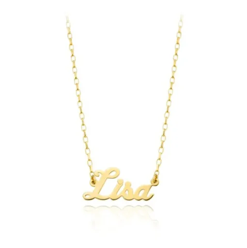 9ct Gold Name Necklace