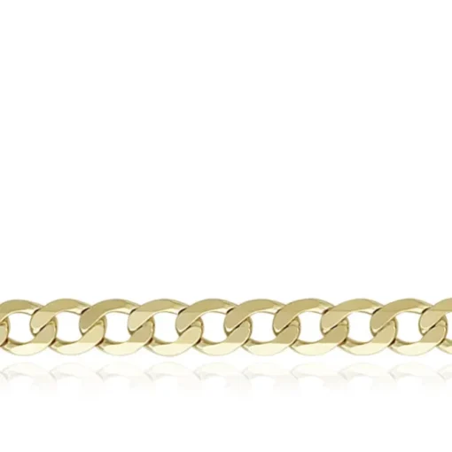 9ct Yellow Curb Chain Bracelet