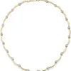 9ct Yellow Gold CZ Necklace