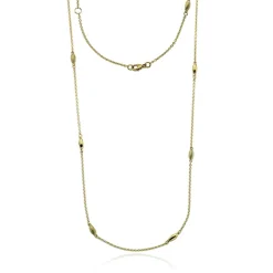 9ct Yellow Gold Pod Necklace