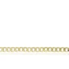 9ct Yellow Metric Curb Chain Necklace