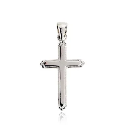Plain Cross Children Sterling Silver Necklace