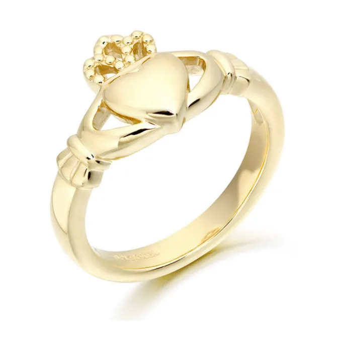 Plain Ladies Claddagh Ring