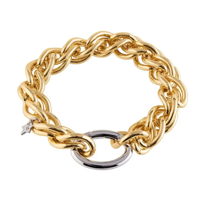 Rebecca Diva Bracelet With Double Groumette