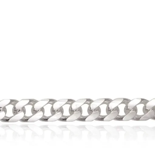 Silver Classic Curb Chain Necklace
